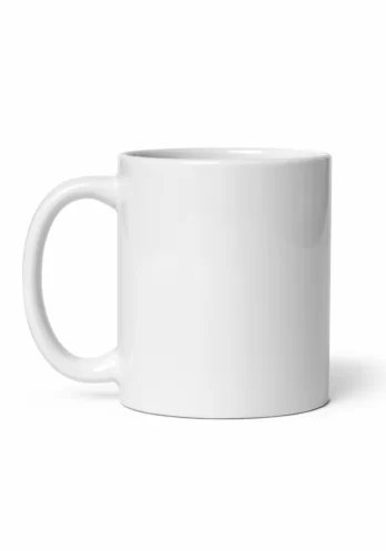 Mug blanc brillant